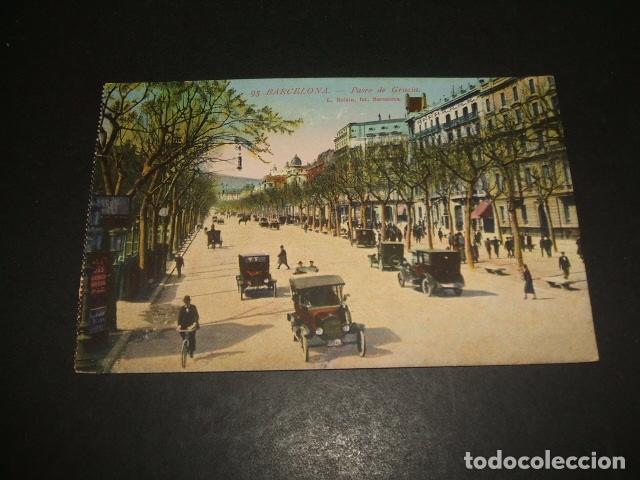 Postales: BARCELONA PASEO DE GRACIA - Foto 1