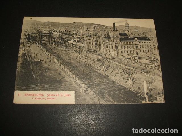 Postales: BARCELONA SALON DE SAN JUAN - Foto 1