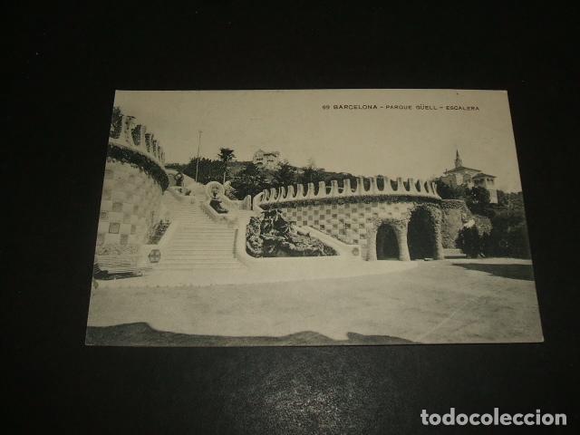 Postales: BARCELONA PARQUE G&Uuml;ELL ESCALERA - Foto 1