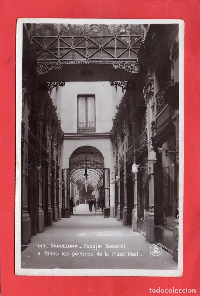 Postales: barcelona. 1031 unique. pasaje bacard&iacute; - Foto 1
