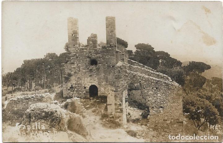 Postales: SAN MATEO DE MONTBUI / RUINAS CAPILLA / POSTAL FOTOGRAFICA / SIN FRANQUEAR