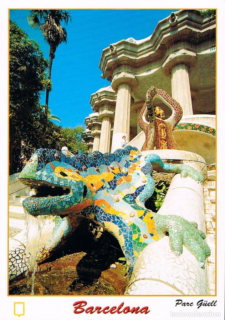Postales: Barcelona, Parque Guell de Gaudi, - Foto 1