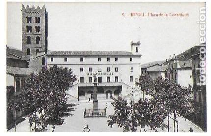 Postales: P- 8529. POSTAL RIPOLL, PLA&Ccedil;A DE LA CONSTITUCIO. N&ordm; 9 THOMAS. - Foto 1