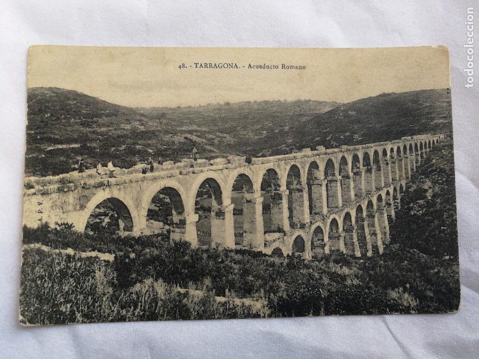Postales: 48 Tarragona acueducto romano - Foto 1