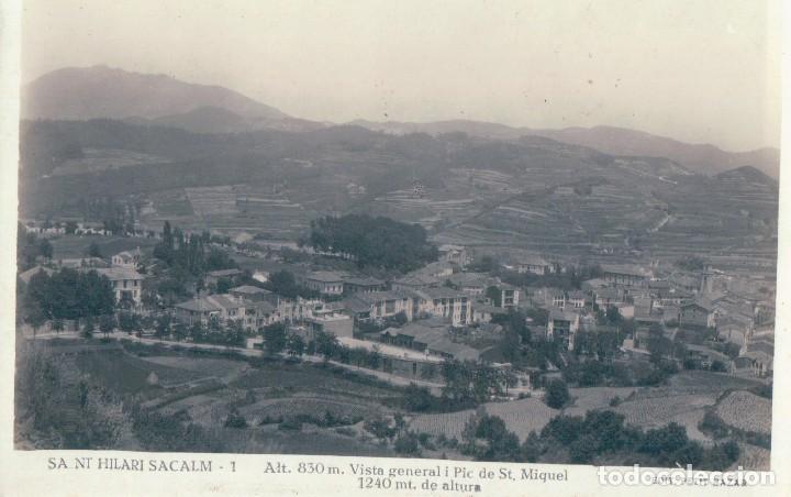 Postcards: sant hilari sacalm. 1 vista general. petit bazar