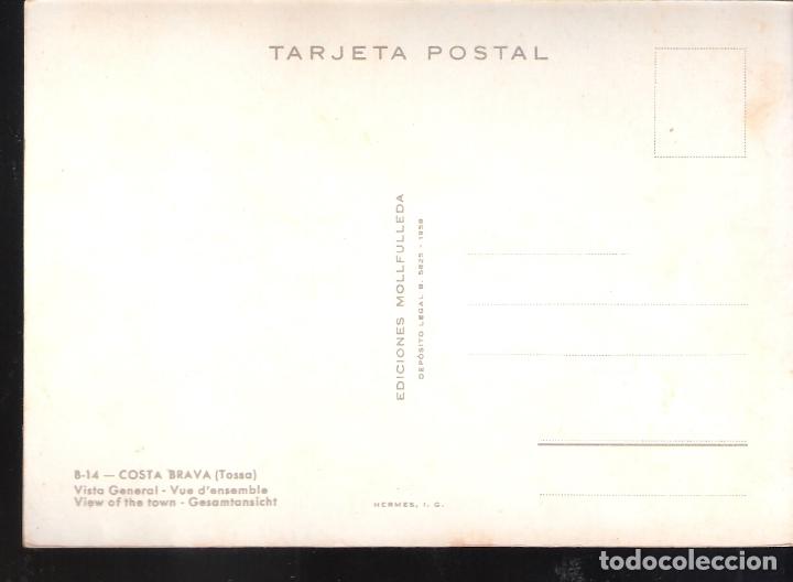 Postales: Castillo. Tossa de Mar. Costa Brava. Gerona. - Foto 2