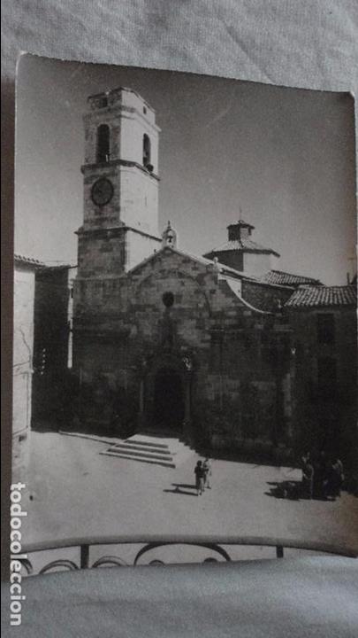 Postales: ANTIGUA POSTAL.IGLESIA.ALMATRET.LERIDA.FOTO GOMEZ VIDAL