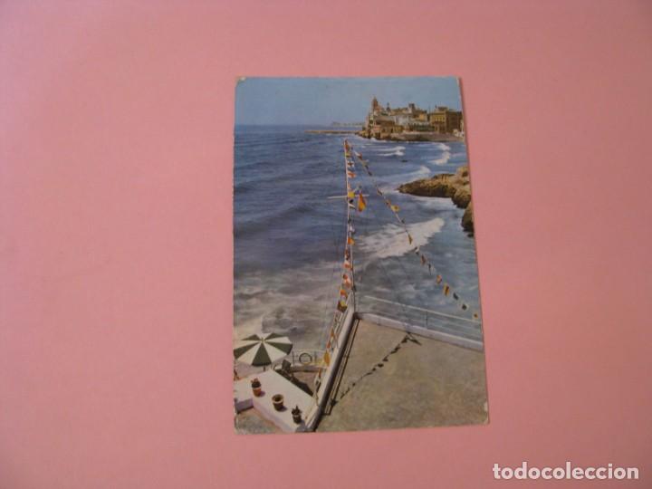 Postales: POSTAL DE SITGES. ED. PUIG-FERRAN. ESCRITA. - Foto 1