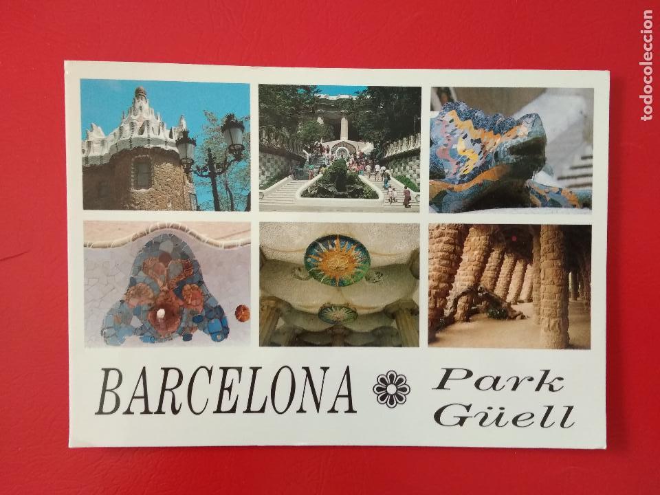 Postales: TARJETA POSTAL , BARCELONA EL PARC G&Uuml;ELL - Foto 1