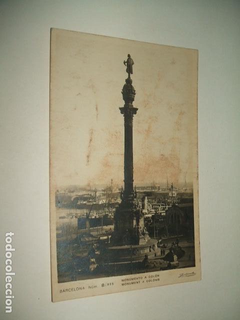 Postales: BARCELONA MONUMENTO A COL&Oacute;N - Foto 1