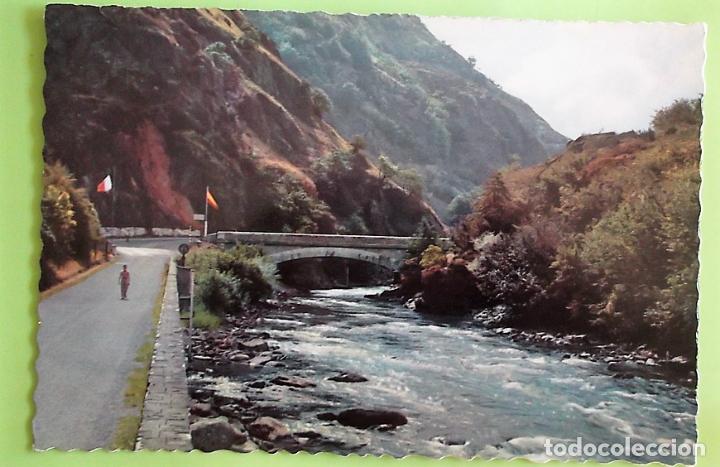 Postales: Valle de Ar&aacute;n. 5049 Frontera Franco-Espa&ntilde;ola: Puente del Rey. Garc&iacute;a Garrabella. Nueva. Color