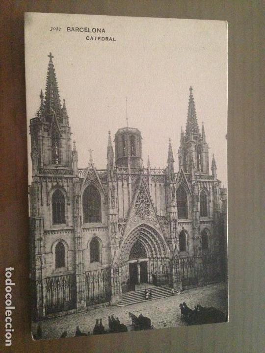 Postales: POSTAL BARCELONA CATEDRAL - Foto 1