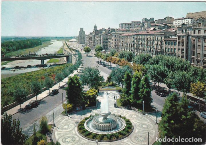 Postales: Lerida, plaza del gobierno civil y avda de jose antonio