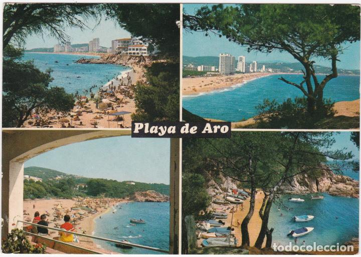 Postales: Playa de aro, costa brava