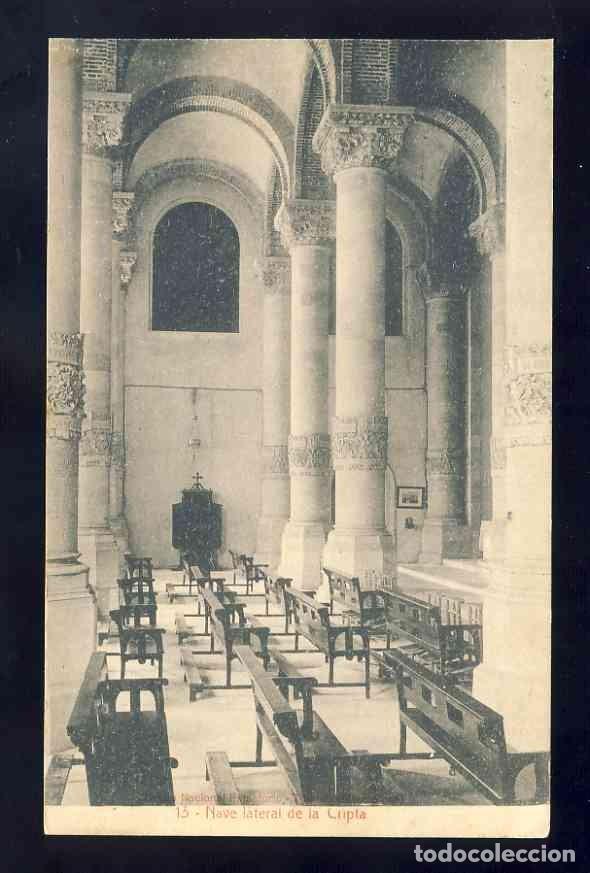 Postales: Postal de BARCELONA: Tibidabo, nau lateral de la cripta (num. 13) - Foto 1