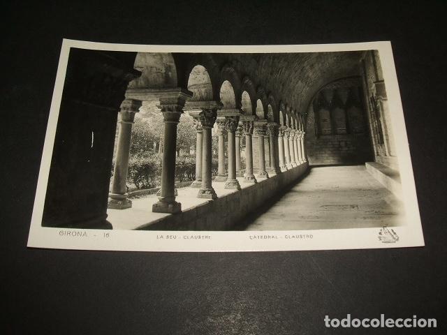 Postales: GERONA CATEDRAL CLAUSTRO - Foto 1