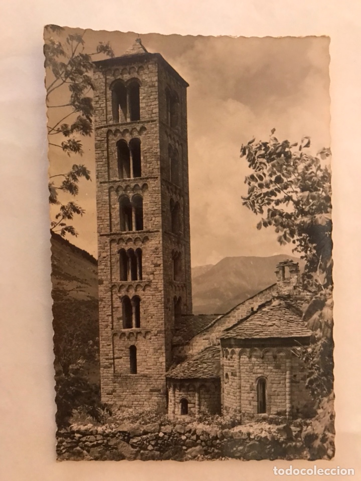 Postales: VALLE DE BOHI (Lerida) Postal No.322 Iglesia Rom&aacute;nica de San Clemente de Tahull Siglo XII