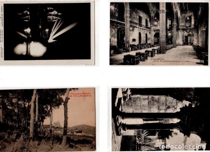 Postales: LOTE DE 4 POSTALES DE BARCELONA. - Foto 1