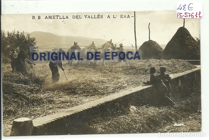 Postcards: (PS-57611)POSTAL FOTOGRAFICA DE AMETLLA DEL VALLES-A L&acute;ERA