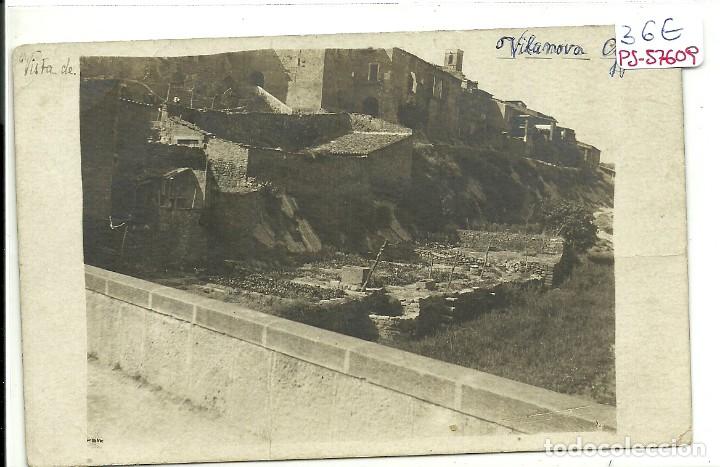 Postcards: (PS-57609)POSTAL FOTOGRAFICA DE VILANOVA DE AGUDA-VISTA PARCIAL