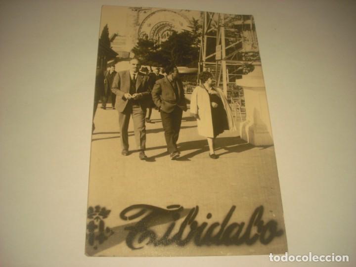 Postais: ANTIGUA POSTAL FOTOGRAFICA REALIZADA EN EL TIBIDABO.