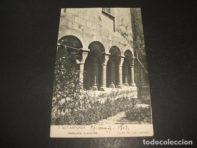 Postales: PERELADA GERONA CLAUSTRE - Foto 1
