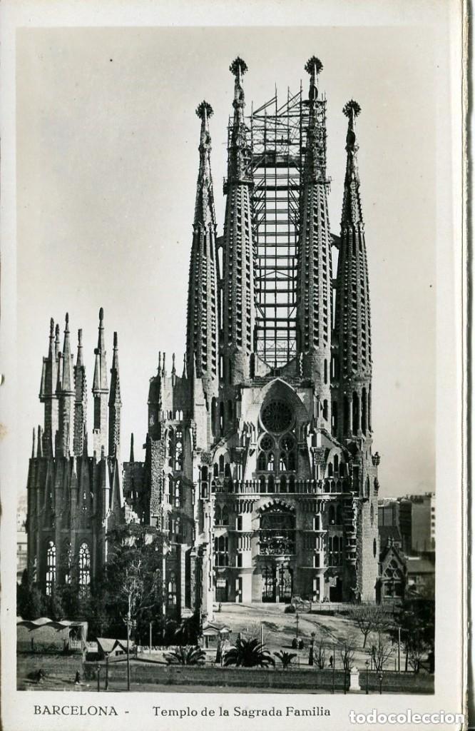 Barcelona Templo De La Sagrada Familia Fotograf Buy Old