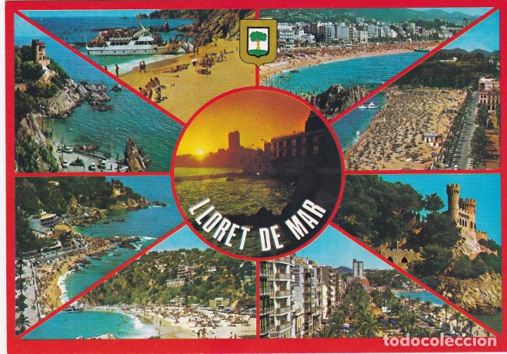 Postales: lloret de mar, costa brava, diversos aspectos - Foto 1