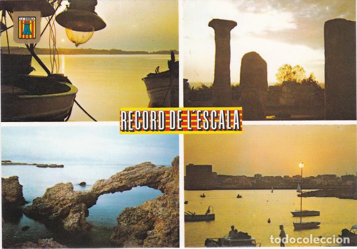 Postales: L&acute;escala, costa brava, diferents aspectes - Foto 1