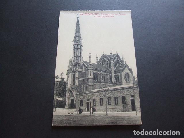 Postales: BARCELONA CONVENTO DE LAS SALESAS - Foto 1