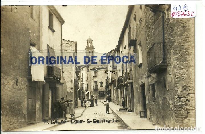 Postkarten: (PS-57652)POSTAL FOTOGRAFICA DE CALAF-CALLE SAN JAIME