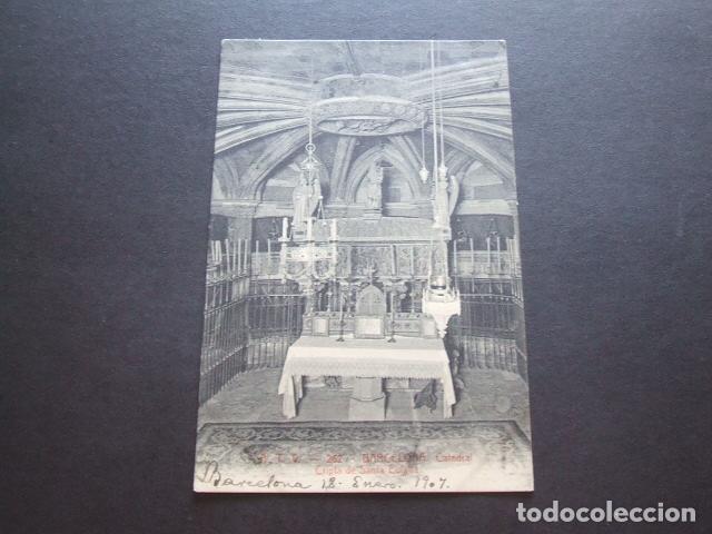 Postales: BARCELONA CATEDRAL CRIPTA DE SANTA EULALIA - Foto 1