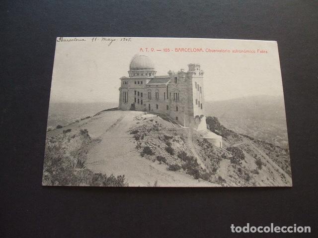 Postales: BARCELONA OBSERVATORIO ASTRONOMICO FABRA - Foto 1