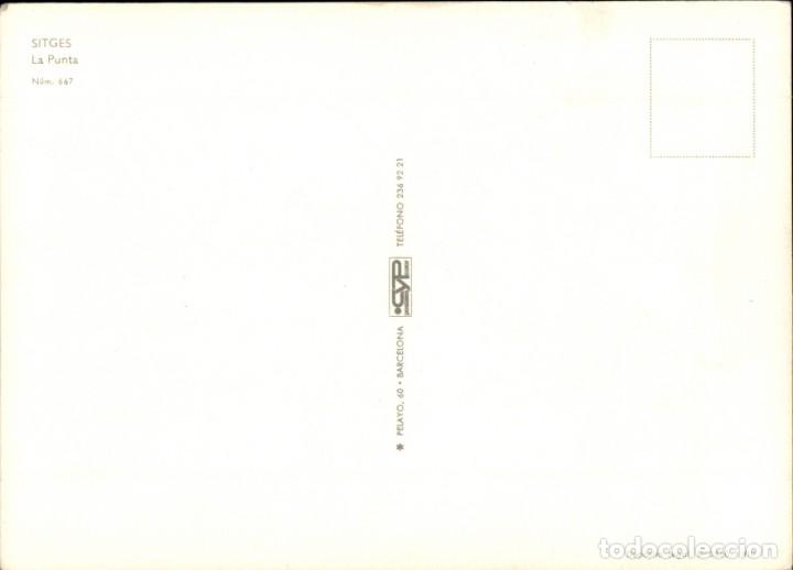 Postales: Sitges &ndash; La Punta &ndash; 667 &ndash; Cyp &ndash; 1965 &ndash; Sin circular - Foto 2