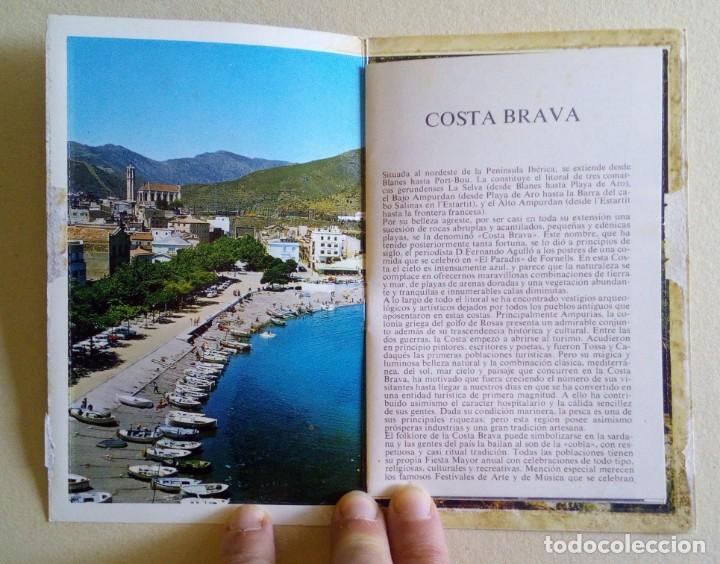 Postales: Costa Brava. Postal folleto - Foto 3