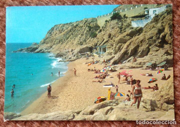 Postales: CALELLA DE LA COSTA - PLAYA DE ROCA GROSSA - Foto 1