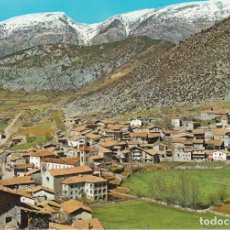 Cartes Postales: GOSOL, VISTA GENERAL, AL FONDO SERRA DEL CADI, PROVINCIA LERIDA. Lote 132833886