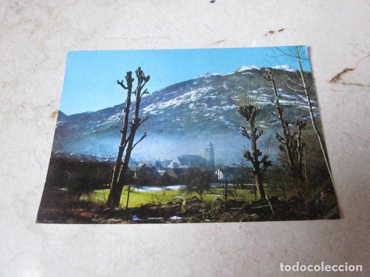 Postales: POSTAL ESCRITA A&Ntilde;OS 60 VALLE DE ARAN