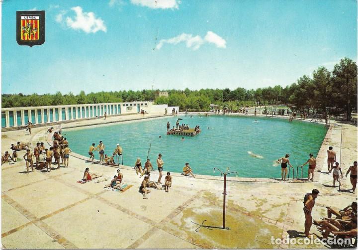 Postales: LERIDA N&ordm; 2194 PARC MUNICIPAL LES BASSES PISCINA .- ESCUDO DE ORO