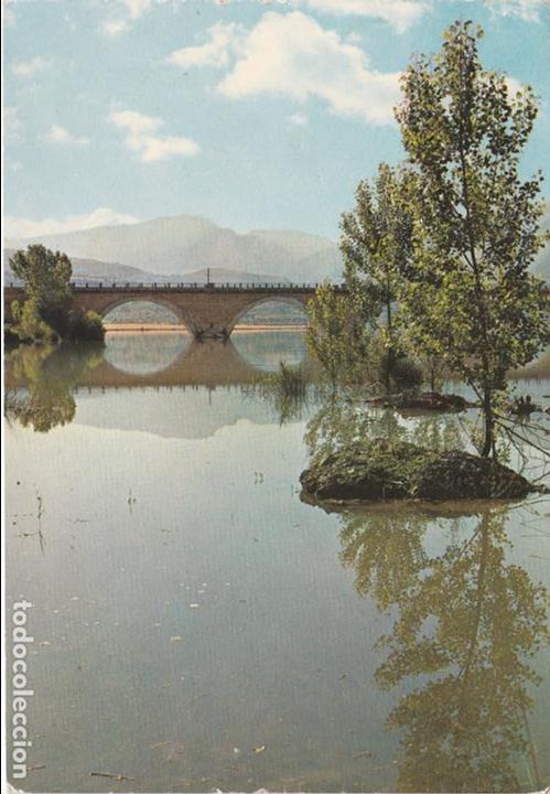Postales: pirineos de lerida, el pallars, embalse de san antonio