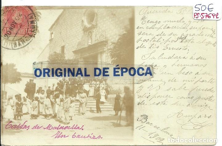 Postkarten: (PS-57691)POSTAL FOTOGRAFICA DE CALDAS DE MALAVELLA-IGLESIA