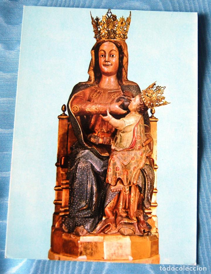 Postales: Imagen de Ntra Sra del claustro de la catedral de Tarragona.