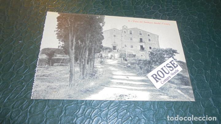 Postkarten: CELR&Aacute; - SANTUARI DE N. SENYORA DELS ANGELS 4.- VISTA DEL SANTUARI  DESDE`L PASSEIG  FOTOTIP.
