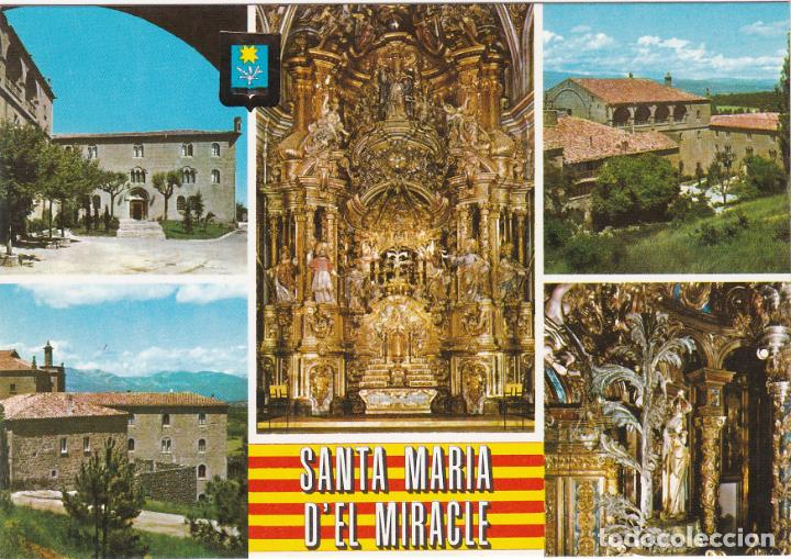Postales: santa maria del miracle, diferents aspectes, lerida