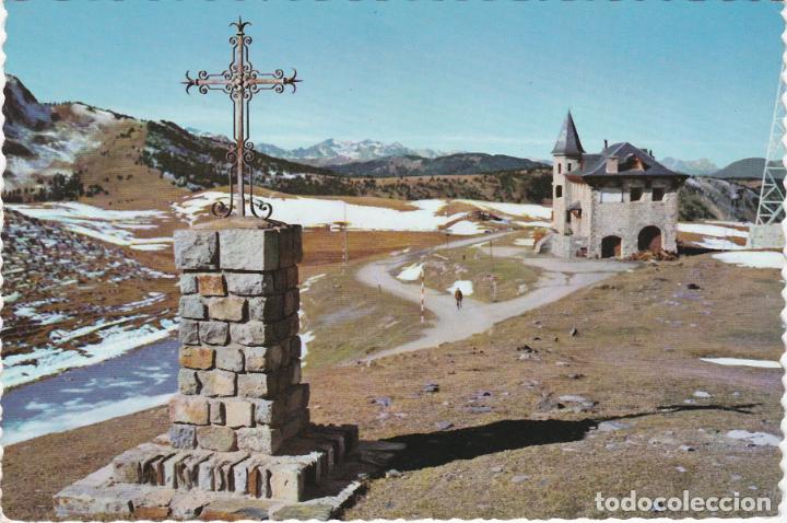 Postales: pirineos de lerida, cumbre del puerto de la bonaigua