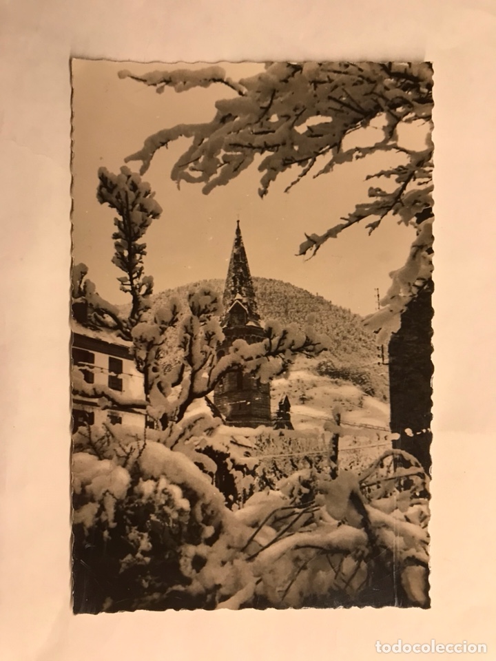Postales: VALLE DE ARAN (Lerida) Postal No.261. Estampa Navide&ntilde;a. Edita: Oficina de Turismo (h.1950?)