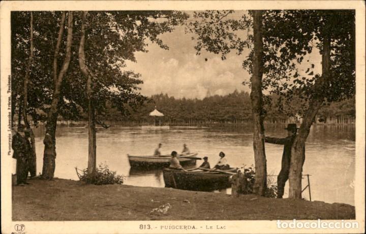 Postales: Puigcerda &ndash; Pirineo Catalan &ndash; El Lago - 14 x 9 cms &ndash; Circulada - LF