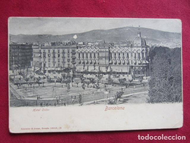Postales: BARCELONA -HOTEL COLON - Foto 1