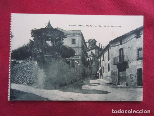 Postales: CASTELLTERSOL - CARRER DE BARCELONA - Foto 1