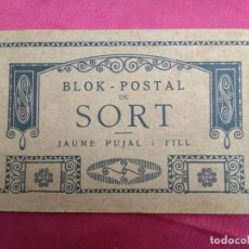 Postales: BLOK - POSTAL DE SORT. JAUME PUJAL I FILL. 11 POSTALES - INCOMPLETO